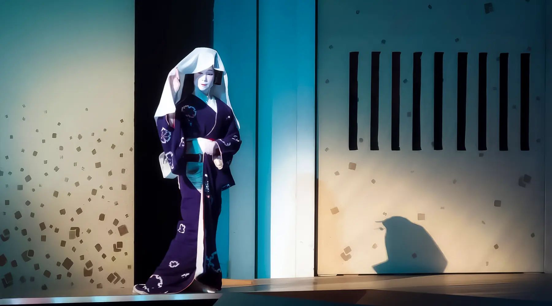 扇を使った舞踊